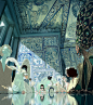 anime artwork Digital Art  future city Government ILLUSTRATION  indonesia mutja personal project vintage