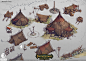 Patchfinder: Kingmaker - Barbarian Camp., Roman Kurbanov : Some of my art for Patchfinder: Kingmaker.

You can check the game on Steam - https://store.steampowered.com/app/640820/Pathfinder_Kingmaker
