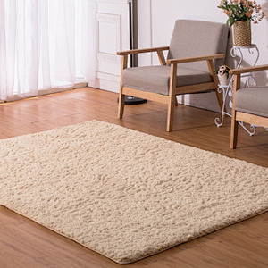 新品羊羔绒地毯客厅茶几地毯卧室满铺床边毯...