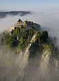 and-the-distance:

Chateau de Joux - France