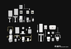 素模网采集到interior-厨卫用品