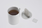 nendo-mug and spoon and cover