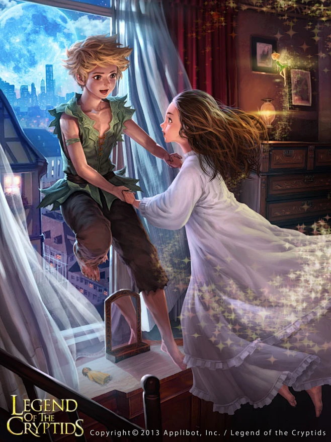 peter pan-花瓣网