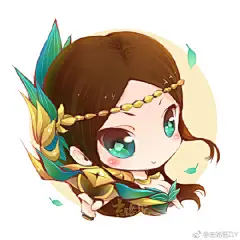 #30天英雄名片# 集齐9宫格Q版头像送给大家~谁是你心中的王者峡谷颜值担当？#王者荣耀# #王者荣耀同人# @王者荣耀 ​