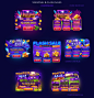 Marketing design for PM : During my work with Product Madness within the 2018-2020 period I’ve made a bunch of graphical assets, UI/UX or visuals for their key products with primary focus on the Lightning Link and Cashman Casino apps. Both apps are based 