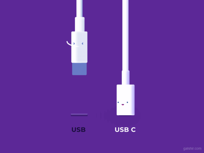 Galshir usb types