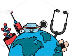 健康保健,动画片,注射器,蔬菜,国内著名景点,护士,专业人员,听诊器,技术,门诊部