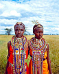 Africa | Maasai girls. kenya | ©Jim Zuckerman