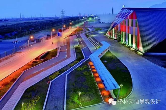 折线元素在景观中的应用【格林艾迪景观分享...