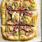 Caramelized Onion and Apple Flatbread