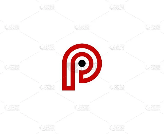 P图标素材-花瓣网