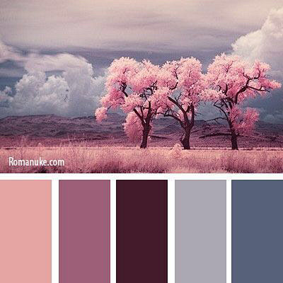 粉色配色