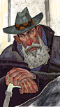 Oldman, Azat Nurgaleev : Oldman by Azat Nurgaleev on ArtStation.