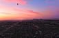 General 2500x1600 landscape cityscape aerial view hot air balloons