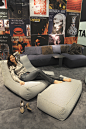 Bequeme Hingucker: Sitzkissen "Zoé" und Sofa "Noé".
