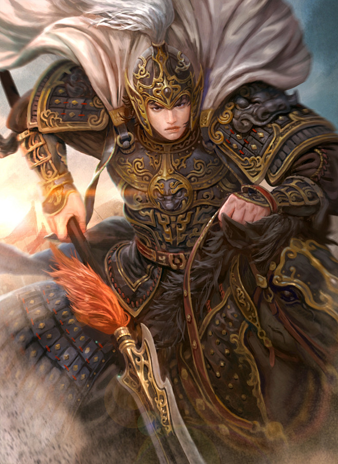 文鸯changyoulparkwork2015率土之滨cardillustrationcopyright