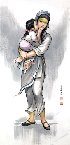 泡沬采集到童趣画集
