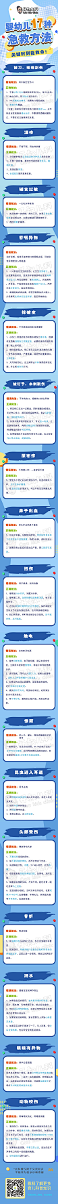 婴幼儿17种急救方法