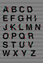 glitched helvetica: 