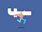 Me on facebook logo run jump cycle walk wrestler wrestling facebook