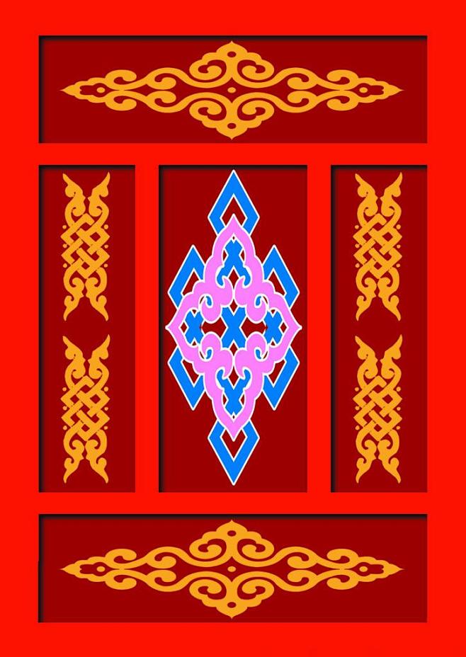 蒙古族图案