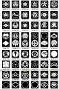 1万张日本家族家纹参考图片 游戏CG参考图片 logo icon基础图形-淘宝网