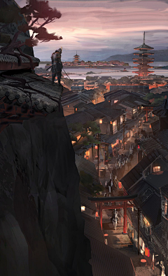 伪文艺装比小青年儿~采集到原画场景