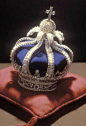 巴伐利亚王后的王冠。巴伐利亚第一位国王马克西米连一世(1806-1825)命令珠宝匠为他的妻子卡罗琳王后打造了这顶王冠，王后经常戴着它出席重要的场合@北坤人素材
