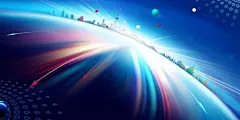 中国国际进口博览会海报背景图片素材