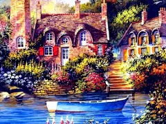 创意如此简单能温暖你心的​花房子 - 16世纪的平面插画设计 （图片11张 ）原文地址：