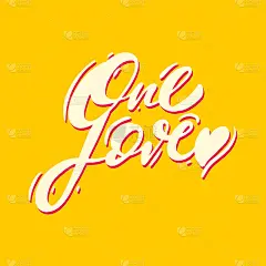 一个爱的短语手写矢量字母。矢量插图的情人节贺卡与心。