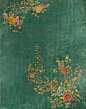 美輪美奐的中國刺繡地毯。