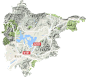 密云区高清地形地图,密云区高清谷歌地形地图