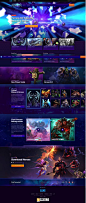 Heroes Of The Storm Website - Blizzard