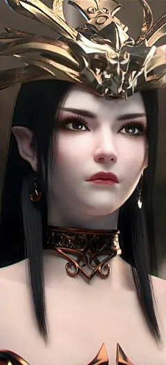 4K美女手机全面屏壁纸