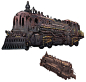 Phantom Train Concept Art from Final Fantasy XIV: Stormblood