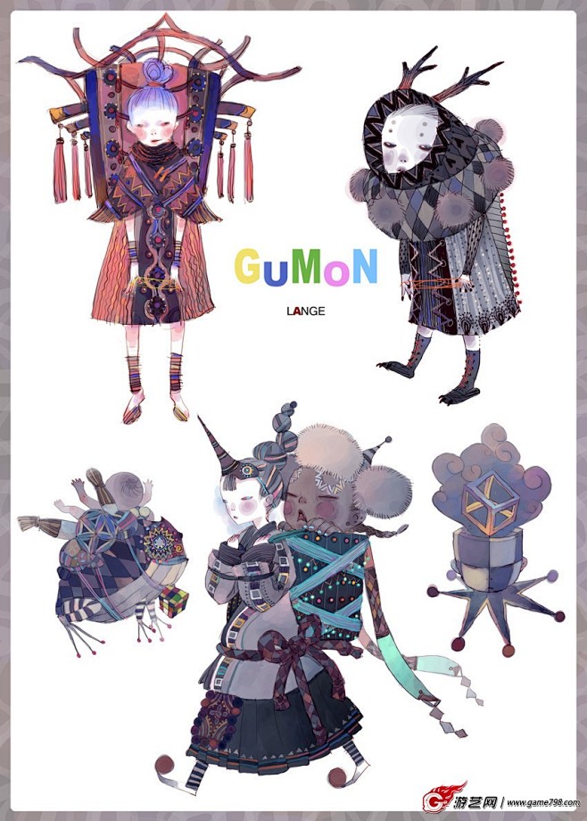 插画师、概念设计师 刘远作品集 - 【游...