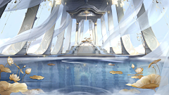 垝琟采集到阴阳师背景素材。