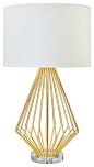 Worlds Away Truman Gold leaf Table Lamp - contemporary - Table Lamps - Matthew Izzo