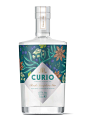 Curio Spirits : Curio Spirits produce homemade, high end Cornish gin and vodka. We helped to build and brand Curio Spirits – from naming their company, to advising on flavours and flavoursome partnerships, market research and label design.To get across th