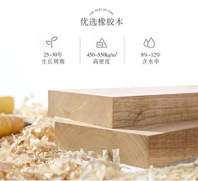 橡胶木