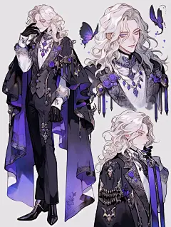 角色｜艾尔｜西方奇幻中世纪服饰