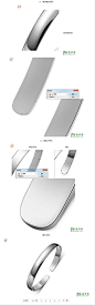 PS饰品修图技巧教程：打造一只逼真的银色手镯，金属质感的饰品(5)_PS爱好者教程网