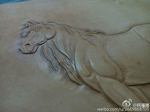 皮雕马的制作_皮雕吧_百度贴吧