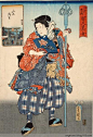 浮世绘--江戸名所百人図 节选2