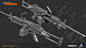 The Division Weapons - [Made in Z-Brush]