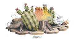 哗啦哗啦不姓陈采集到插画家们