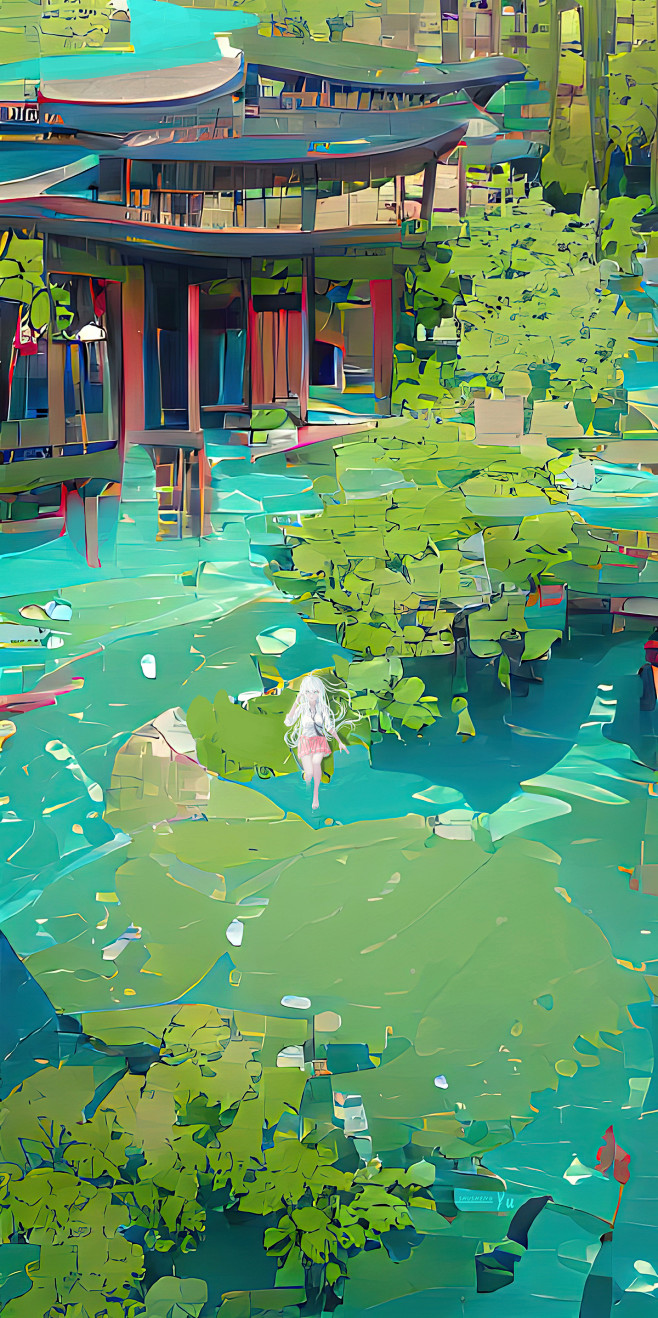 我密谋在一个夏天死去_书生-羽__插画师...
