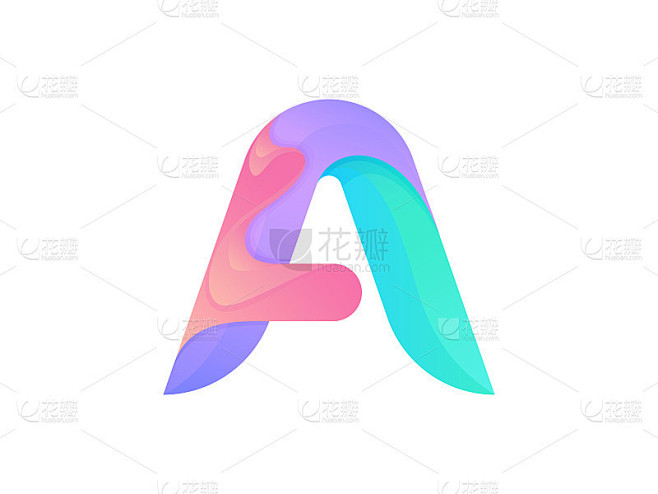 字母A图标设计
