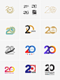 周年庆｜企业20周年LOGO设计合集（下） - 小红书